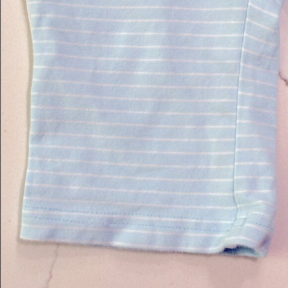 Gymboree | Vintage Baby Girls Blue Dandelion Wishes Striped Athletic Pan… - Picture 5 of 11
